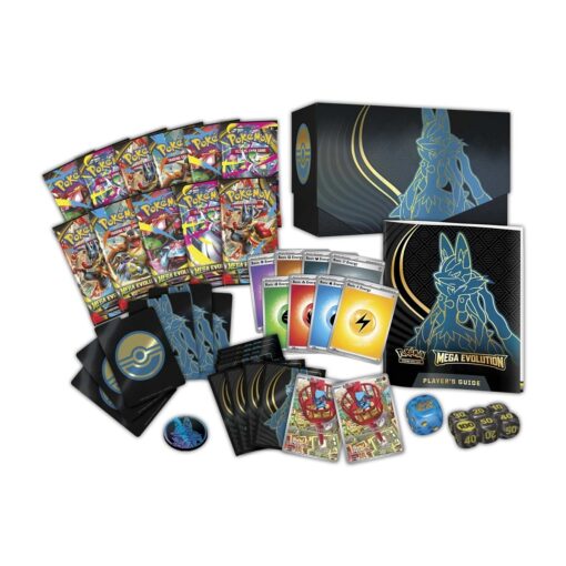 Pokemon TCG Mega Evolution Elite Trainer Box (Mega Lucario) - Image 6
