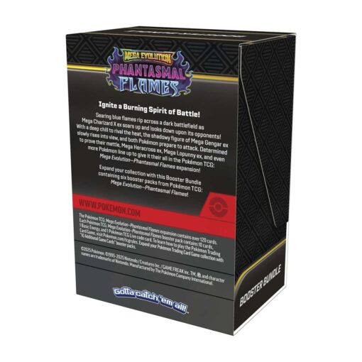 Pokemon TCG: Mega Evolution Phantasmal Flames Booster Bundle (6 Packs) ENG - Image 4